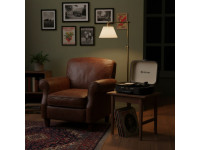 Denver Gira-discos 33 1/3 /45/78rpm Vintage 2x10W Preto Denver Gira-discos 33 1/3 /45/78rpm Vintage 2x10W Preto